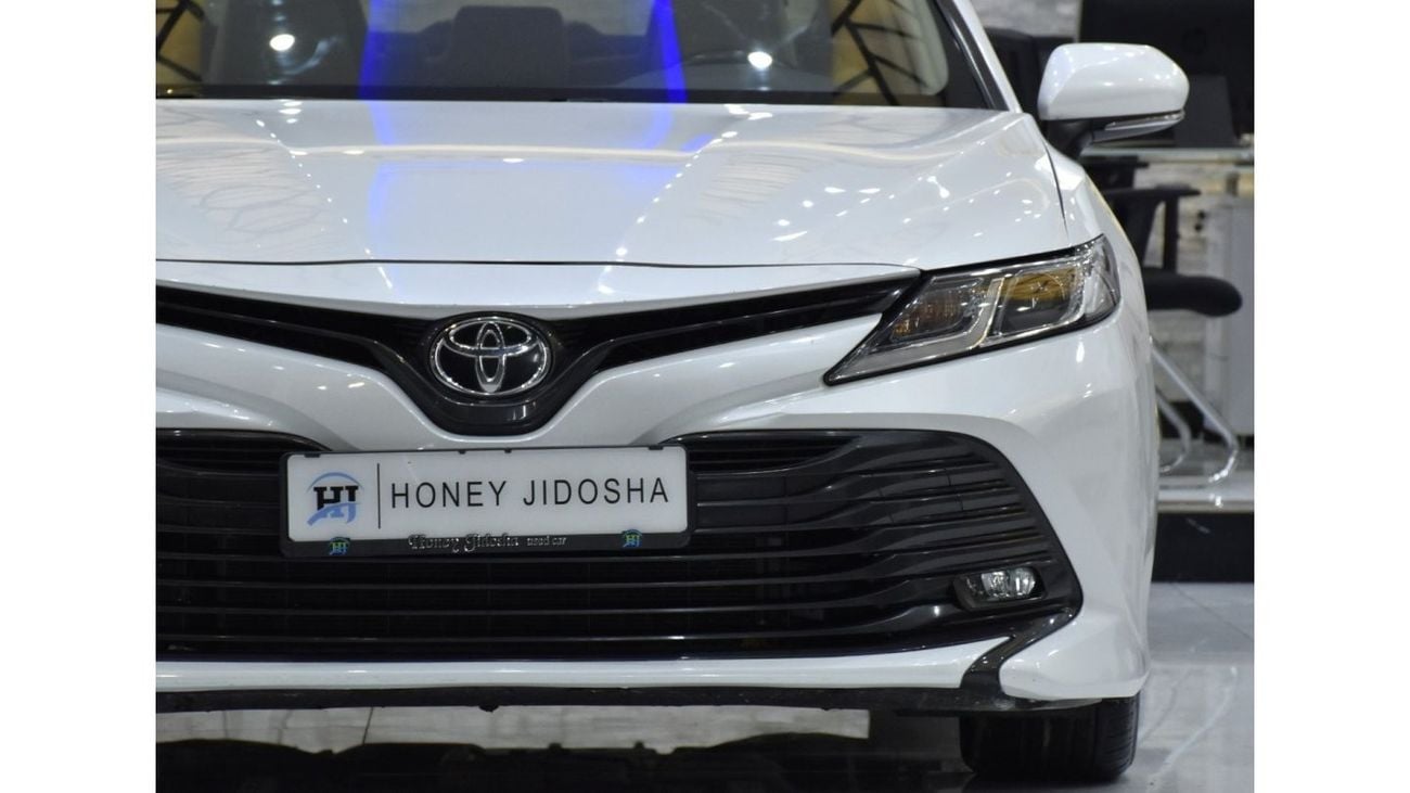 Toyota Camry EXCELLENT DEAL for our Toyota Camry SE ( 2019 Model ) in White Color GCC Specs