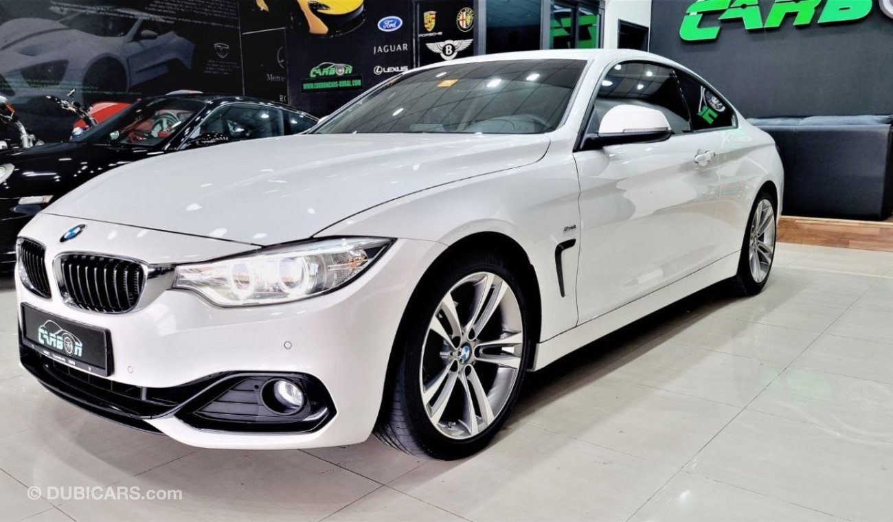 بي أم دبليو 420 BMW 420I GCC IN MINT CONDITION WITH VERY LOW MILEAGE ONLY 31K KM FOR 99K AED INCLUDING INSURANCE,REG