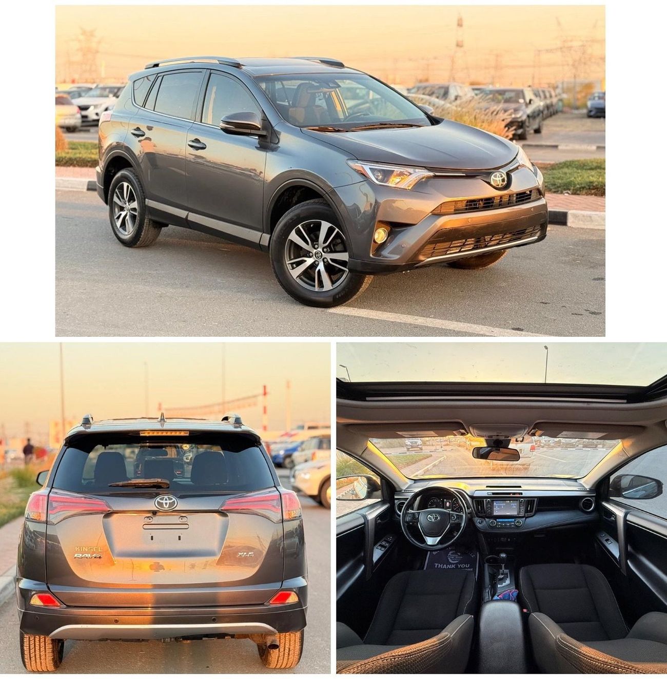 تويوتا راف ٤ XLE 2.5L Full option Sunroof 2018