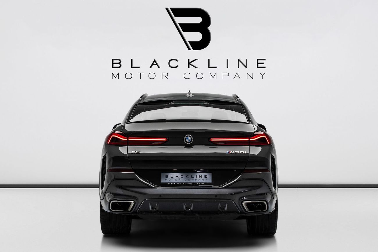 BMW X6 M50i 4.4L 2022 BMW X6 M50i, February 2027 BMW Warranty + Service Contract, Low KMs, GCC