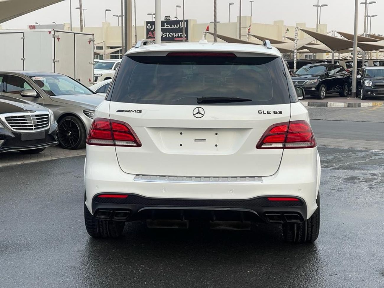 مرسيدس بنز GLE 63 AMG Mercedes GLE 63 AMG Japanese 2017 in excellent condition, full option