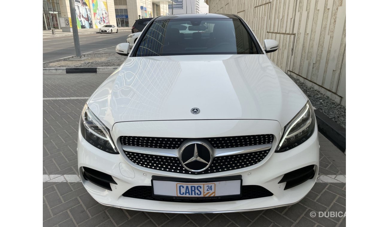 Mercedes-Benz C200 PREMIUM 2.0L | GCC | EXCELLENT CONDITION | FREE 2 YEAR WARRANTY | FREE REGISTRATION | 1 YEAR FREE IN