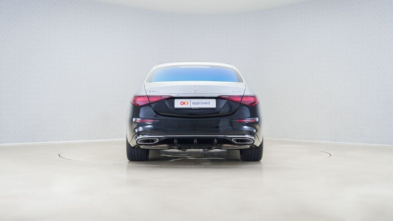 Mercedes-Benz S 500 S500 AMG Line | AED 7,826 PM | Warranty & Service March 2029 | GCC