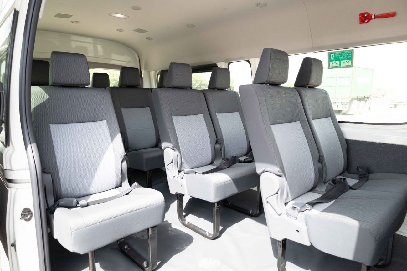 Toyota Hiace 2025 Toyota Hiace High-Roof 3.5L - White Inside Grey | Export Only
