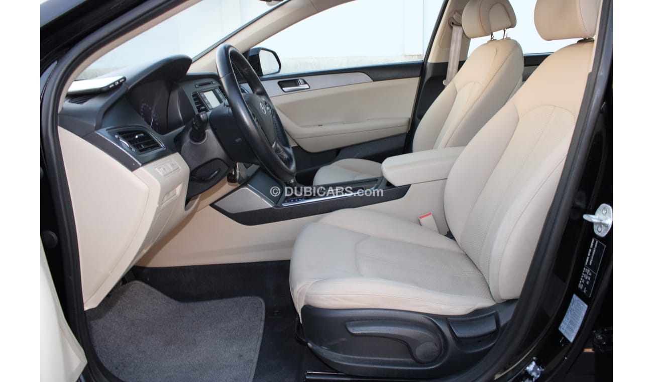 هيونداي سوناتا هيونداي سوناتا 2016 خليجي بحالة ممتازة فل اوبشن بدون حوادث نظيفه جدا من الداخل والخارج