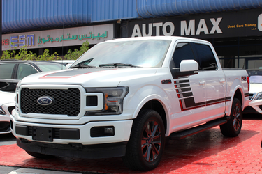 Ford F 150 2018 Fx4 Lariat Limited V8 Gcc Warranty From Al Tayer Motors Till 2023 For Sale Aed 155 000 White 2018