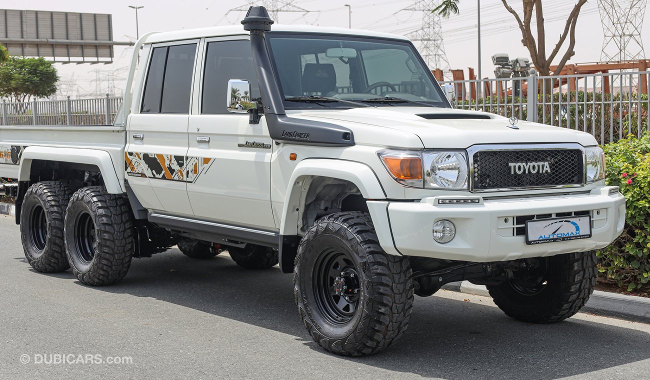 Toyota Land Cruiser Pick Up Black Mountain 6X6 79-Series 4.5L V8 Turbo Diesel , 2022 , GCC , 0Km , (ONLY FOR EXPORT)