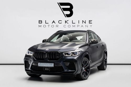 BMW X6 M STD BUY NOW, PAY 2027 | THE BLACKLINE STANDARD | BMW Warranty + Service, GCC, Low KMs