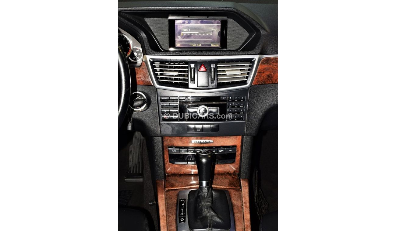 مرسيدس بنز E200 ONLY 135000 KM Mercedes Benz E200 2012 Model!! in Black Color! GCC Specs