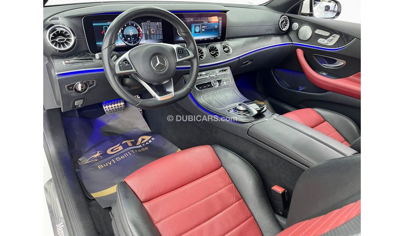 Mercedes Benz E300 AMG 2018 Mercedes-Benz E300 Coupe AMG, Warranty, Full Service History, High Options, Low Kms, GCC