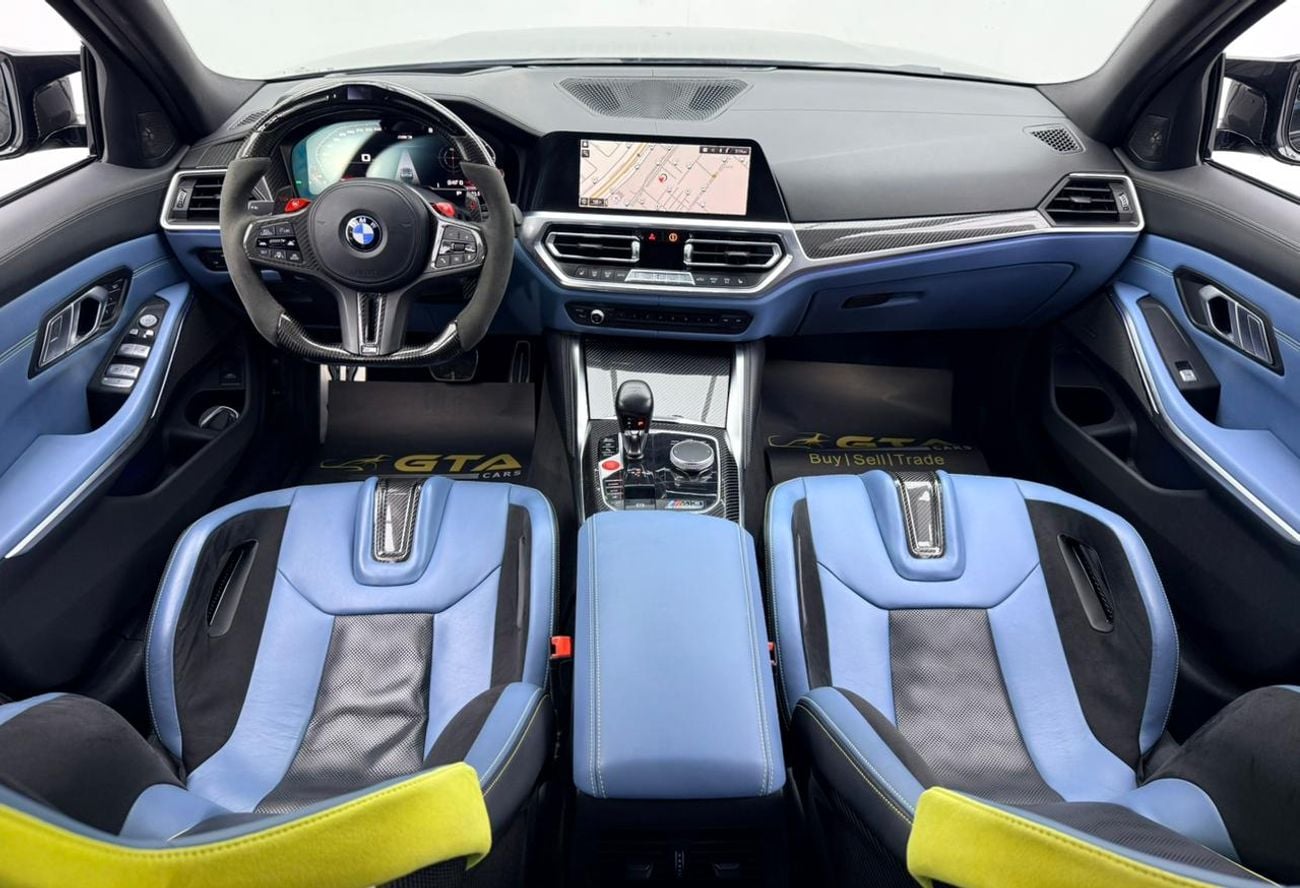 BMW M3 2021 BMW M3 Competition, 2026 BMW Service Pack, Full BMW Service History, Low km, Fully Loaded, GCC