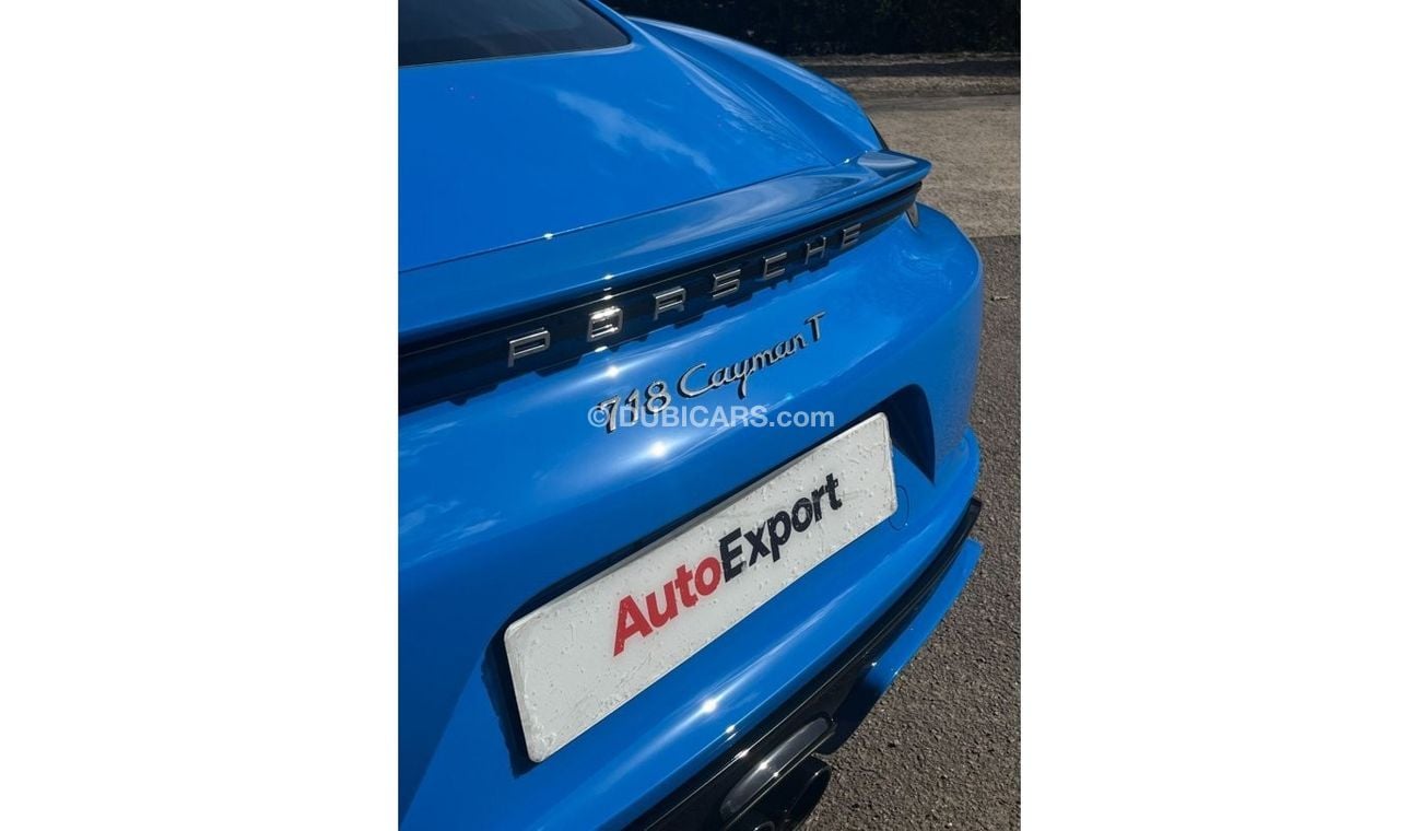 بورش كايمان 718 Porsche 718 Cayman T Right Hand Drive
