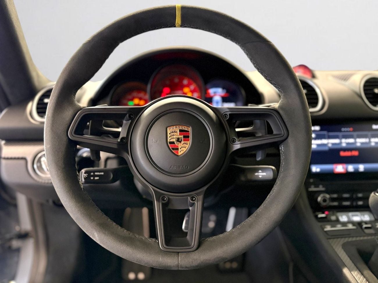 Porsche 718 Cayman AED 11,180 P.M | 0% DOWN PAYMENT | PORSCHE 718 CAYMAN GT4 RS | 4.0L NATURALLY ASPIRATED | 2023 | GCC