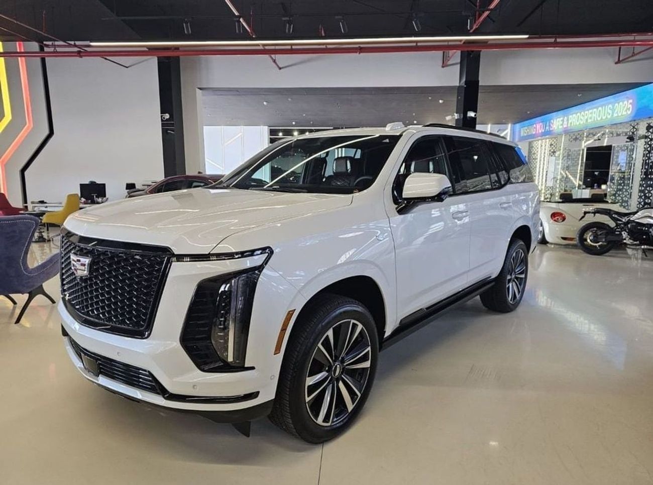 كاديلاك إسكالاد Sport 6.2L 4WD Sport 6.2L AWD 2025 CADILLAC ESCALADE GCC - SPORT - 5 YEARS DEALER WARRANTY + SERVICE