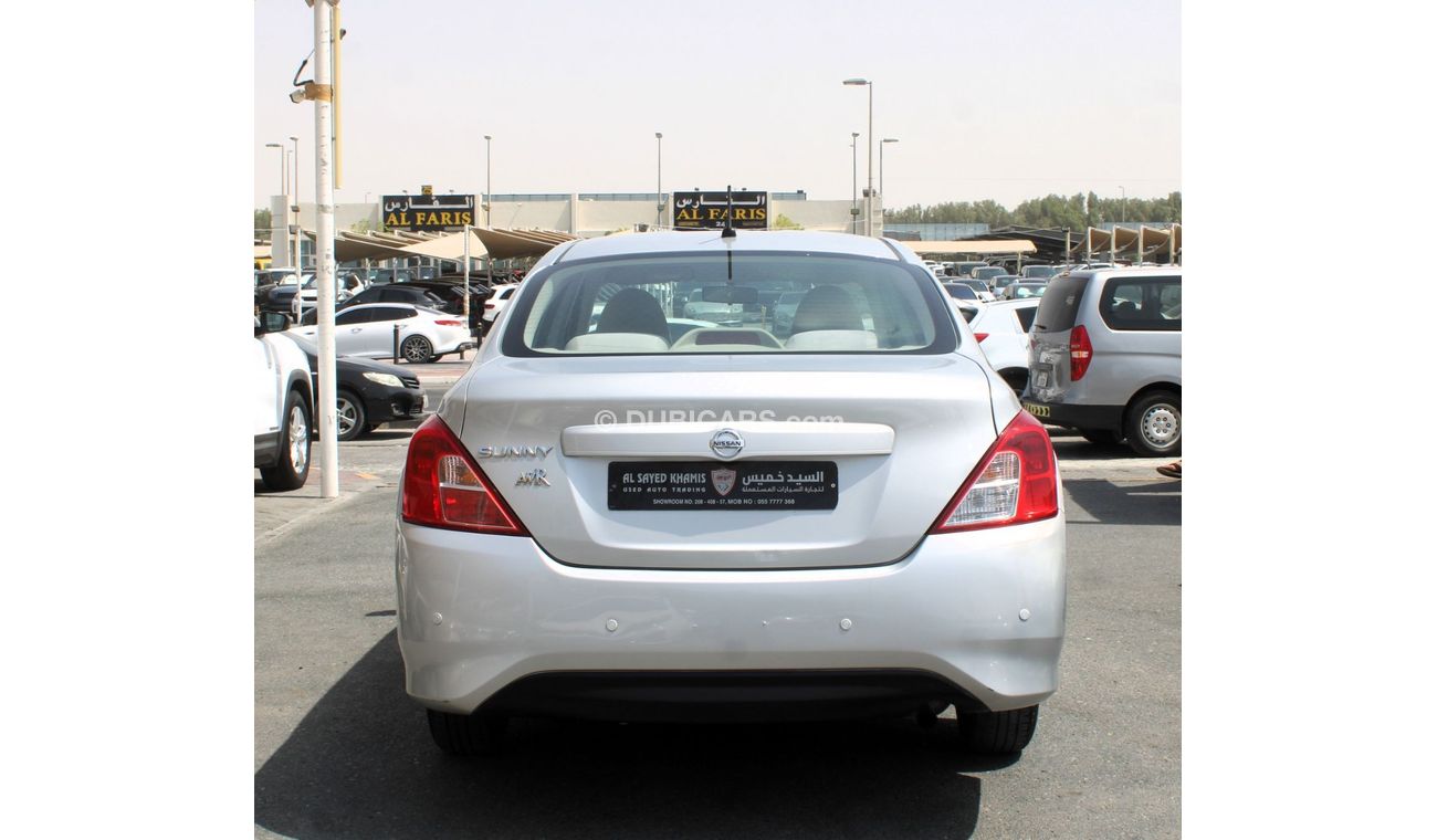 Nissan Sunny SV ACCIDENTS FREE - GCC - PERFECT CONDITION INSIDE OUT - ORIGINAL PAINT