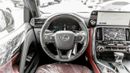 لكزس LX 600 SIGNATURE 2026 Lexus LX600 Signature 3.5L AT Petrol (Black-Red)