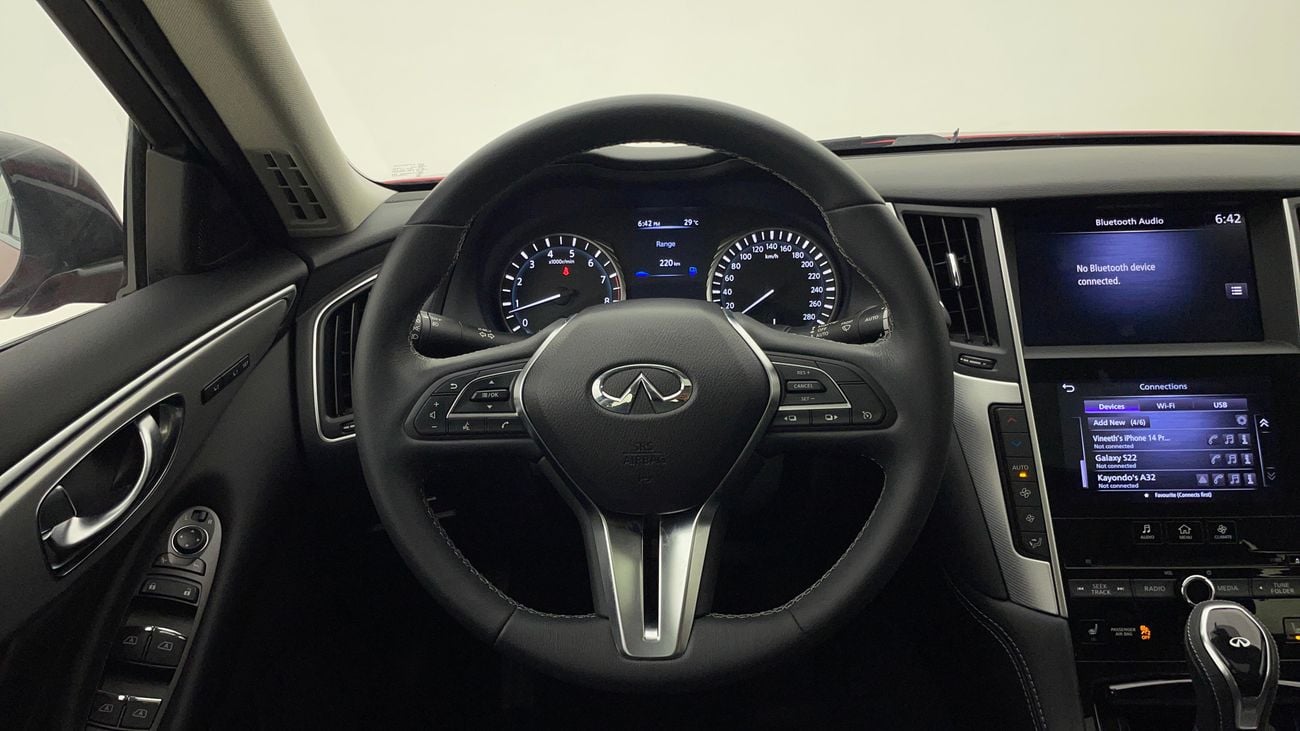 إنفينيتي Q50 LUXE 3 | بدون دفعة مقدمة | اختبار القيادة في المنزل