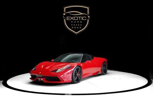 Ferrari 458 Speciale Std 4.5L