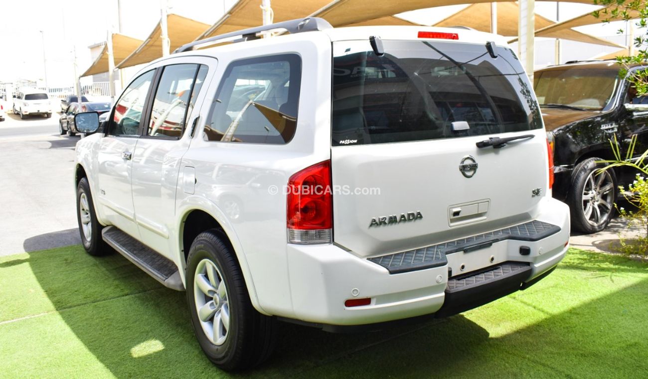 Nissan Armada SE, 2011 Gulf model, number one, cruise control slot, sensor wheels, rear camera, rear spoiler, in e