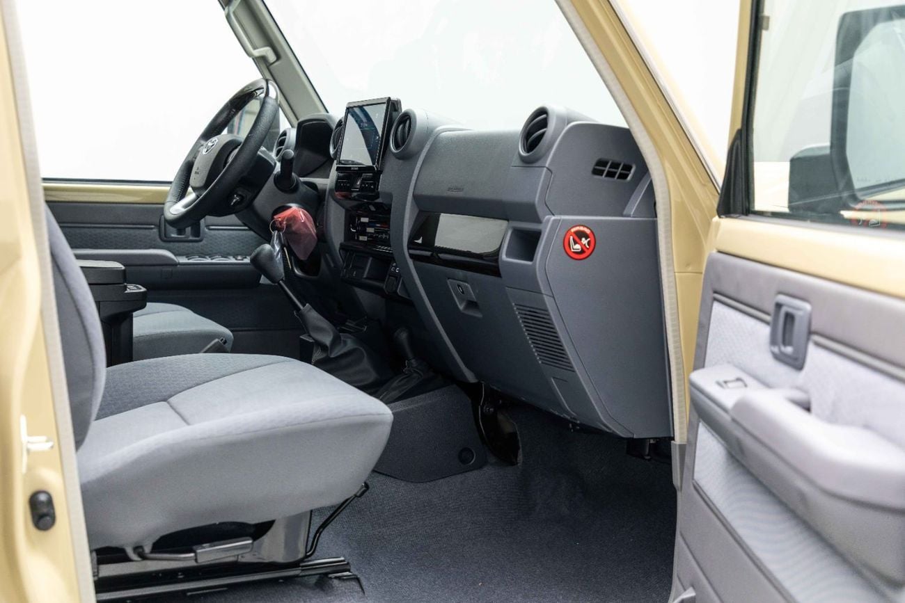 Toyota Land Cruiser 70 Hardtop 2.8L - Manual - Beige Inside Bluish Grey | Export Only