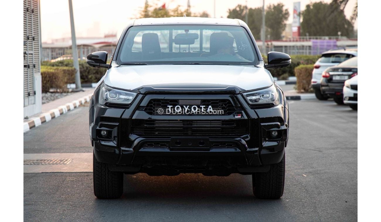 تويوتا هيلوكس 2023 Toyota Hilux 4x4 DC 2.8 GR Sport Diesel Automatic - Black inside black