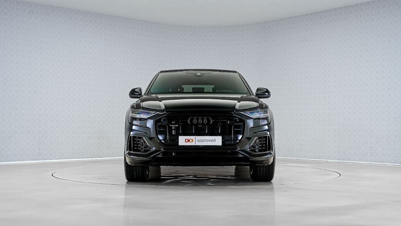 Audi Q8 55 TFSI quattro (340 HP) Special Offer | AED 3,921 PM | Service May 2028 | Q8 55 S Line Premium