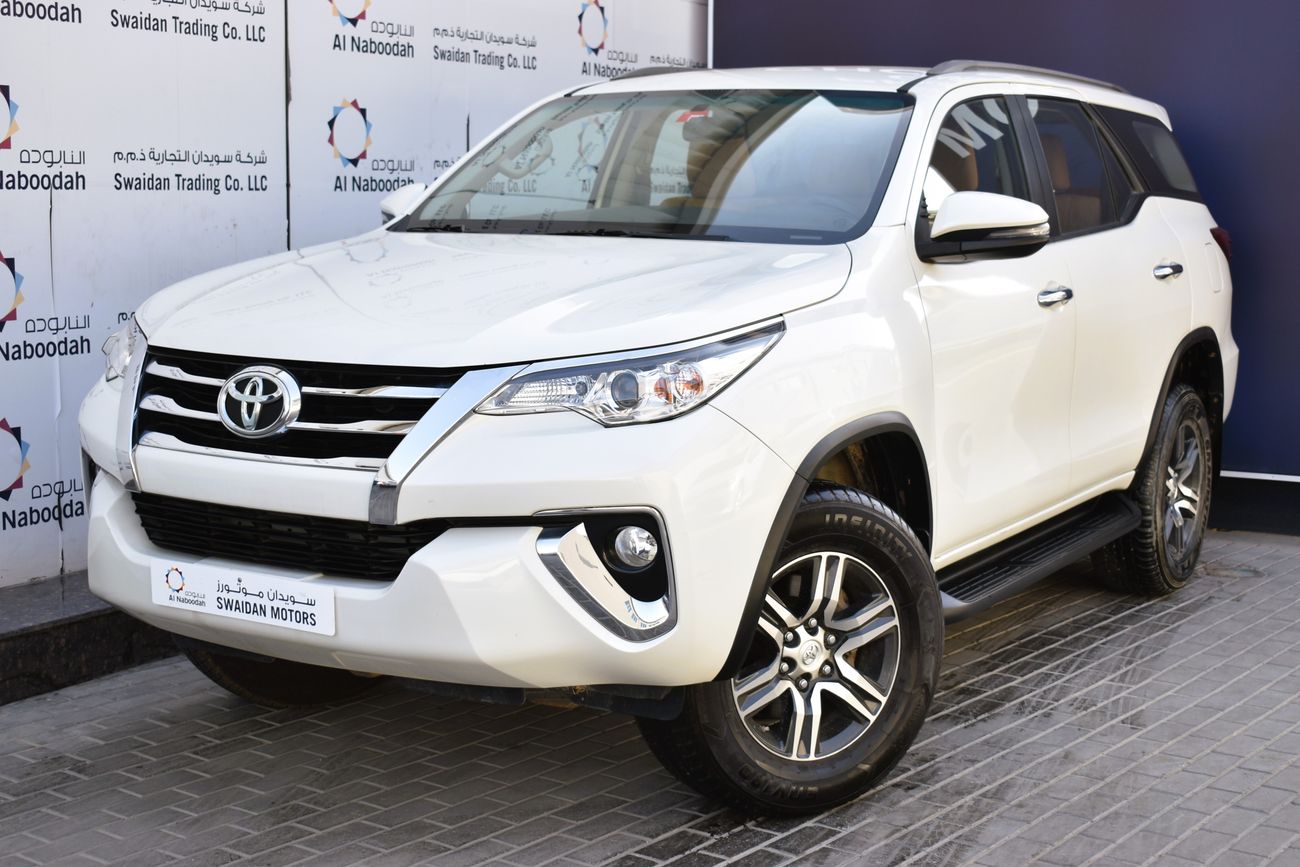 Toyota Fortuner AED 1519 PM | 2.7L EXR 4WD GCC DEALER WARRANTY