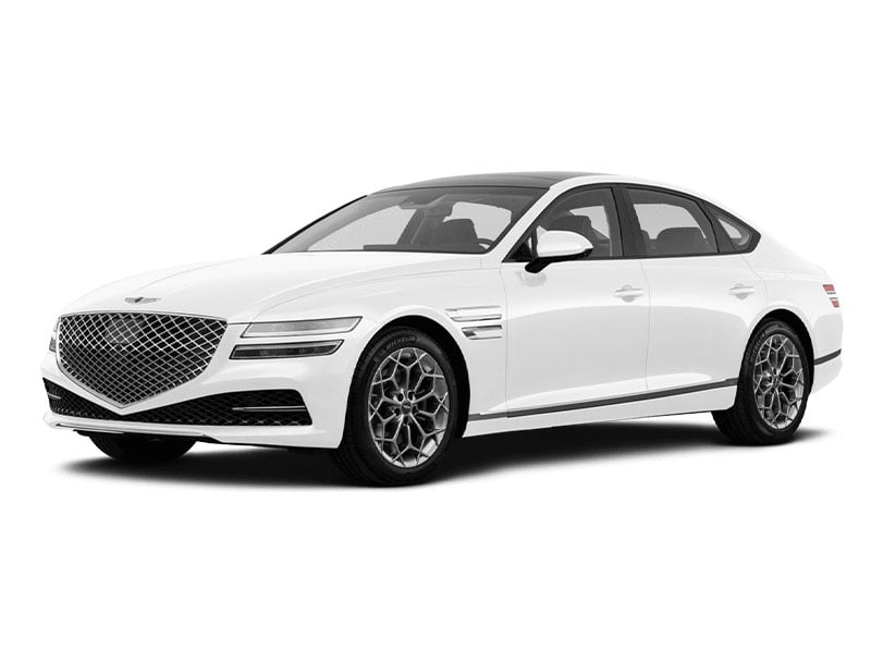 Genesis G80 cover - Front Left Angled