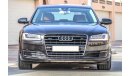 Audi A8 L 50 TFSI 2015 under warranty with service history