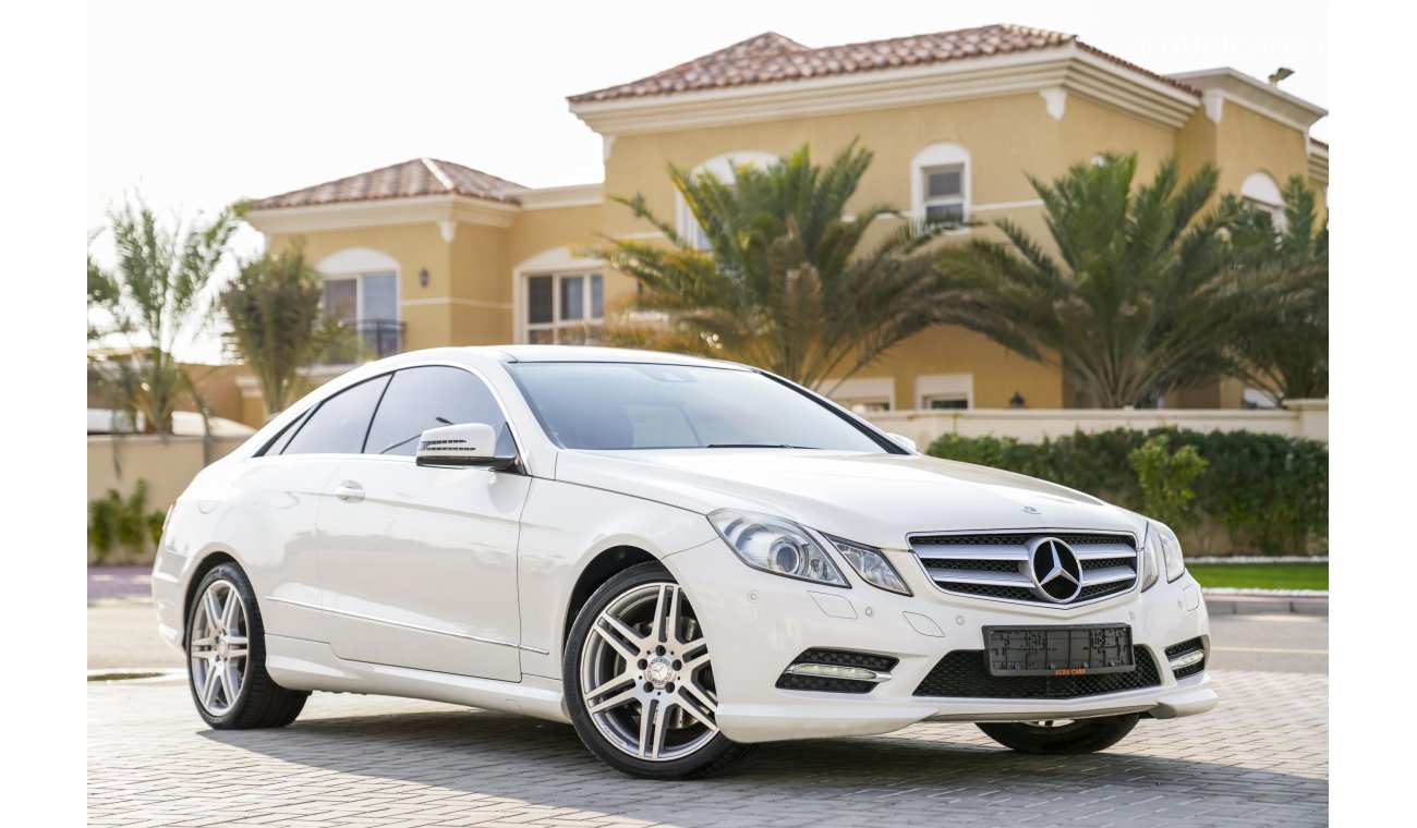 Mercedes-Benz E 350 Fully Loaded - AED 1,639 Per Month! - 0% DP