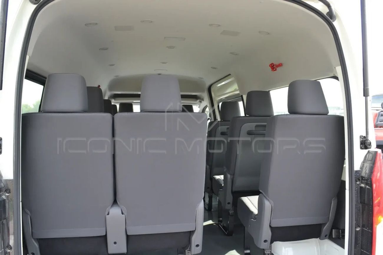 تويوتا هاياس 2025 TOYOTA HIACE 3.5 L PETROL A/T 13 SEATER PASSENGER , HIGH ROOF