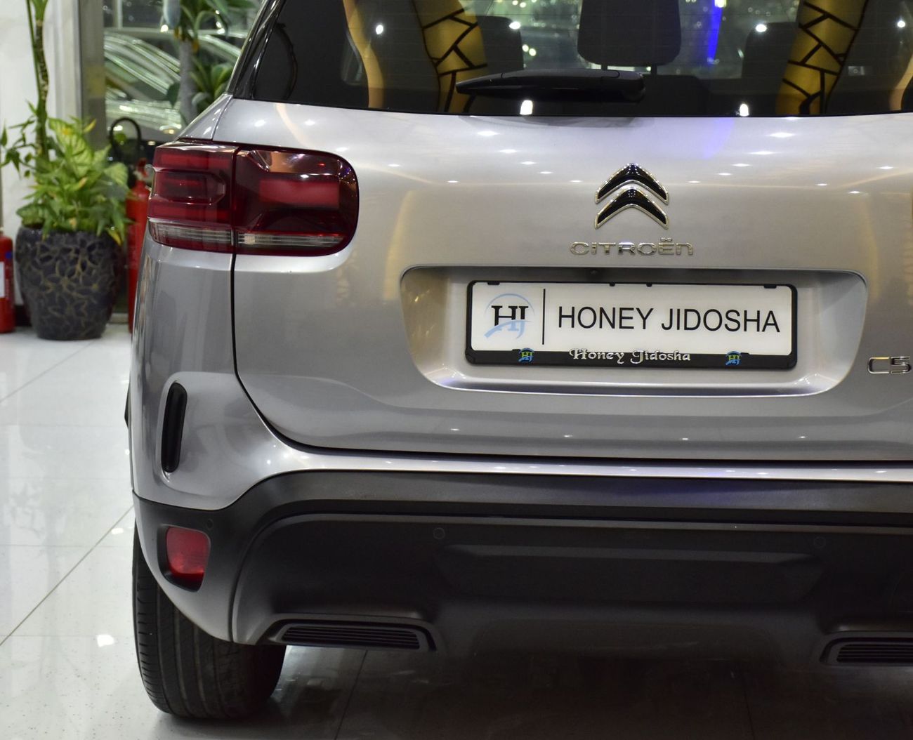 Citroen C5 Aircross EXCELLENT DEAL for our Citroen C5 AirCross ( 2023 Model ) in Silver Color GCC Specs