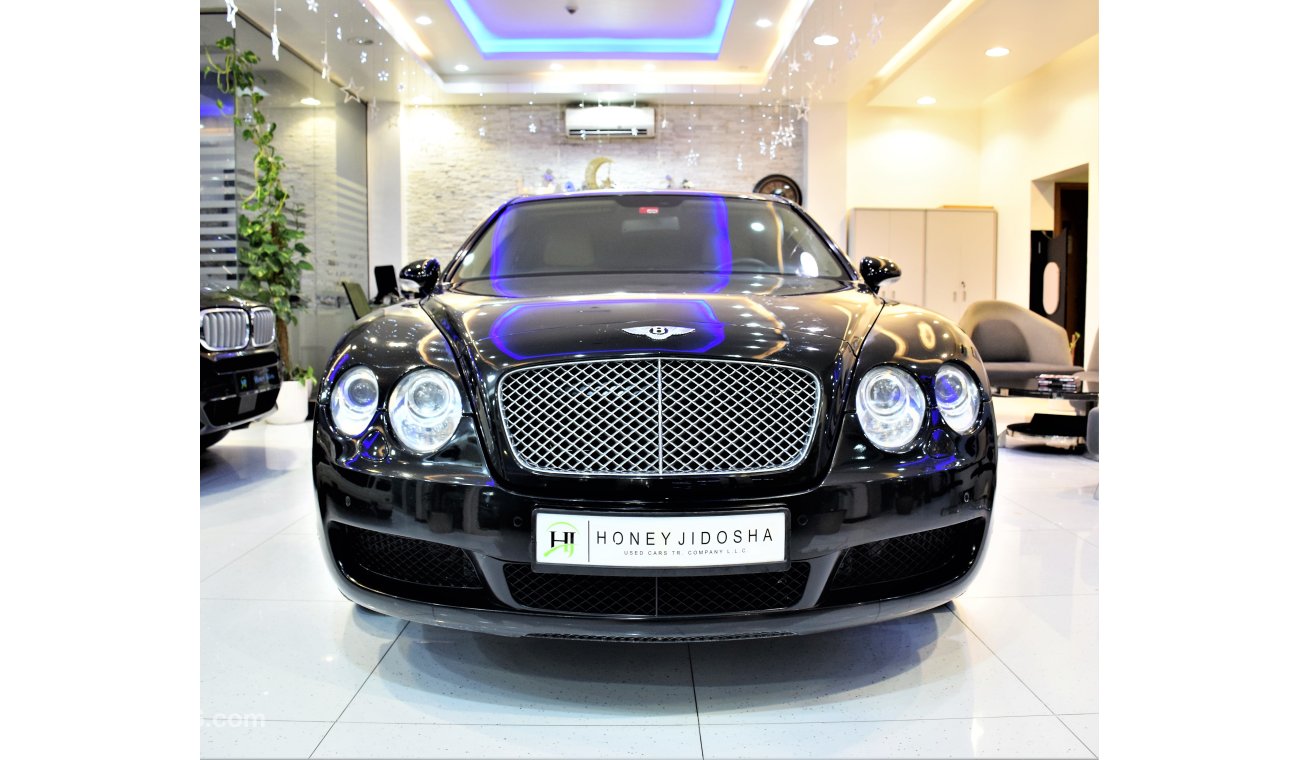 بنتلي كونتيننتال فلاينج سبر VERY LOW MILEAGE ONLY 26000 KM Bently Continental Flying Spur 2008 Model V12!! in Black Color! GCC