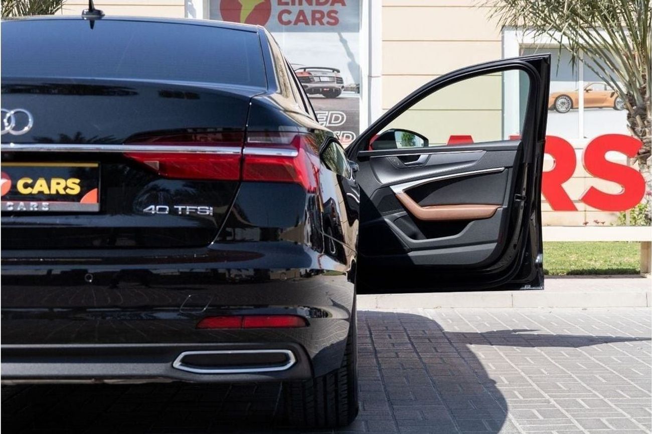 أودي A6 40 TFSI 2.0L Audi A6 40TFSI 2022 GCC under Warranty with Flexible Down-Payment.