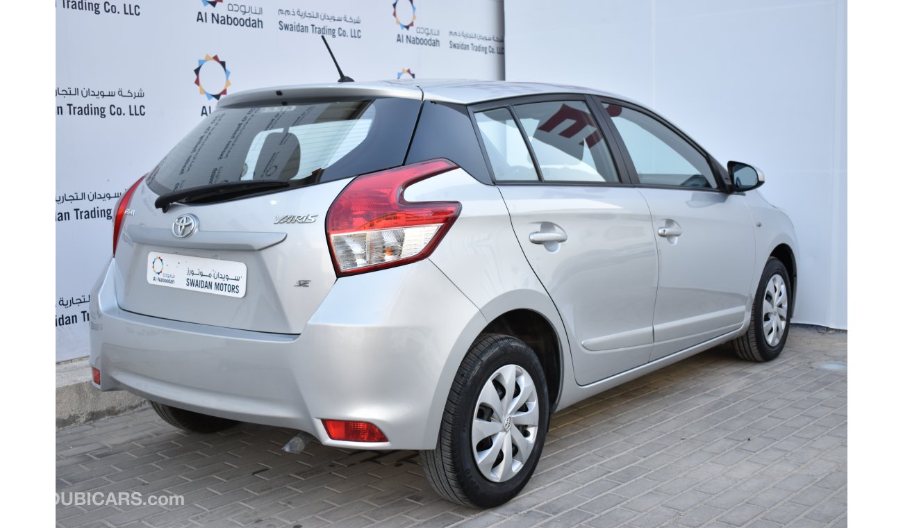 Toyota Yaris 1.3L HATCHBACK 2016 GCC DEALER WARRANTY AND FREE INSURANCE