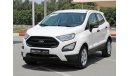 Ford EcoSport Ford Ecosport 2018 GCC in excellent condition, without accidents, very clean from inside and outside