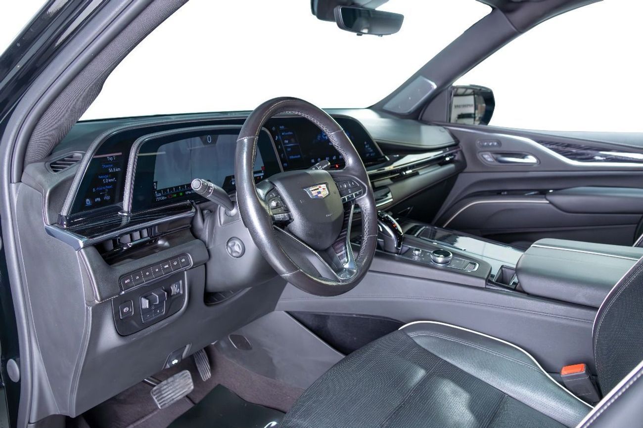 Cadillac Escalade Sport 6.2L AWD 7 Seats-GCC-Al Ghandi Warranty Until 2032-Service Contract Until 2027