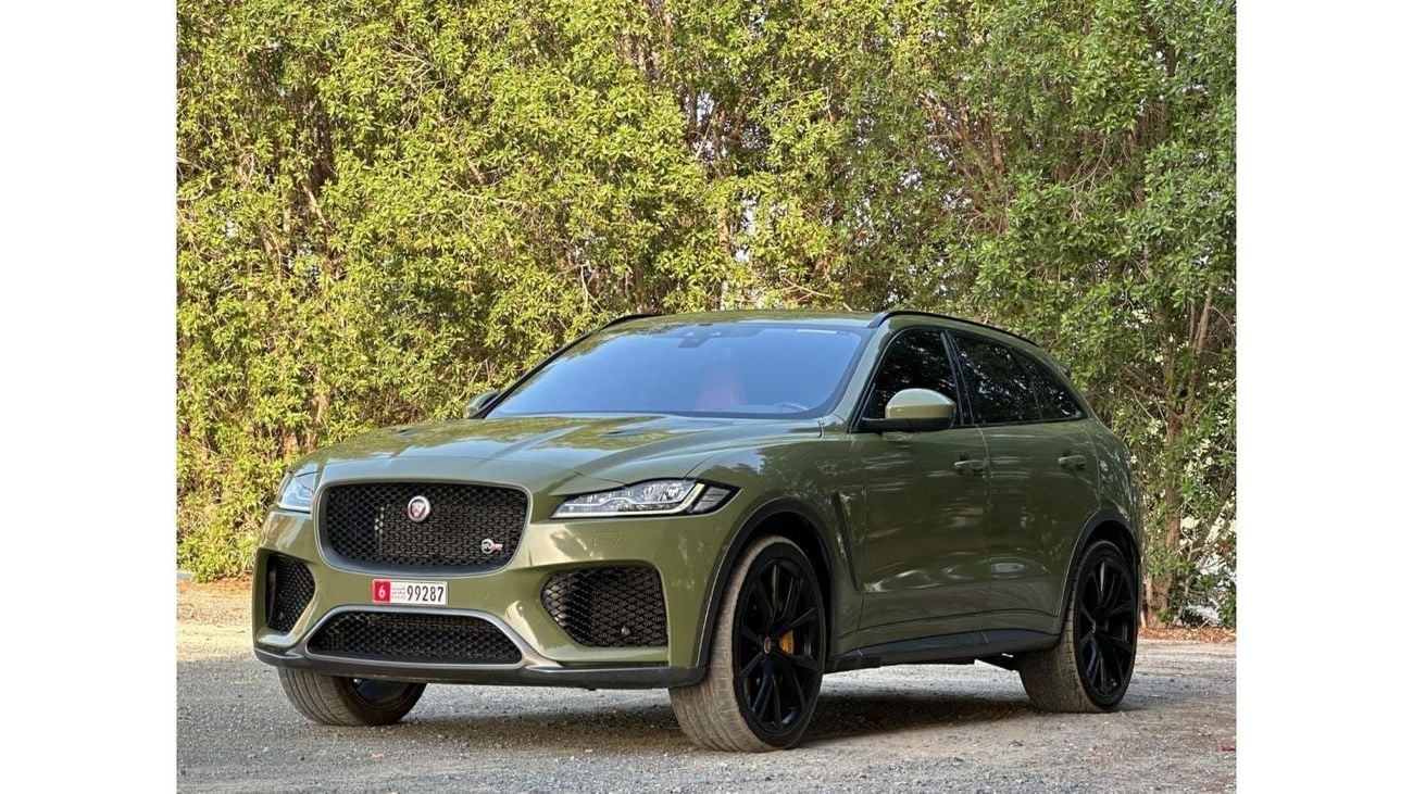 Jaguar F Pace SVR F-PACE 2020 V8 GCC ORGINAL PAINT // ACCIDENT FREE // FULL OPITION