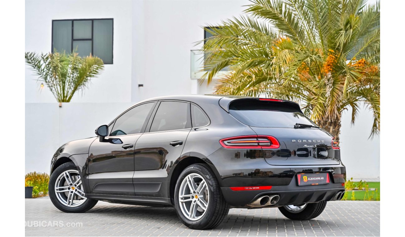 Porsche Macan S 2,428 P.M | 0% Downpayment | Full Option | Fully Agency Maintained!