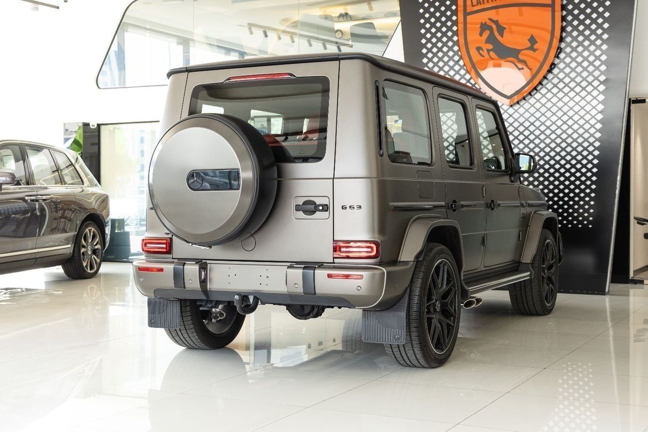 مرسيدس بنز G 63 AMG 4X4² Mercedes G63 AMG - Fully Loaded - Rear Entertainment System- 2024 Special Color 2 Years Gargash Auto