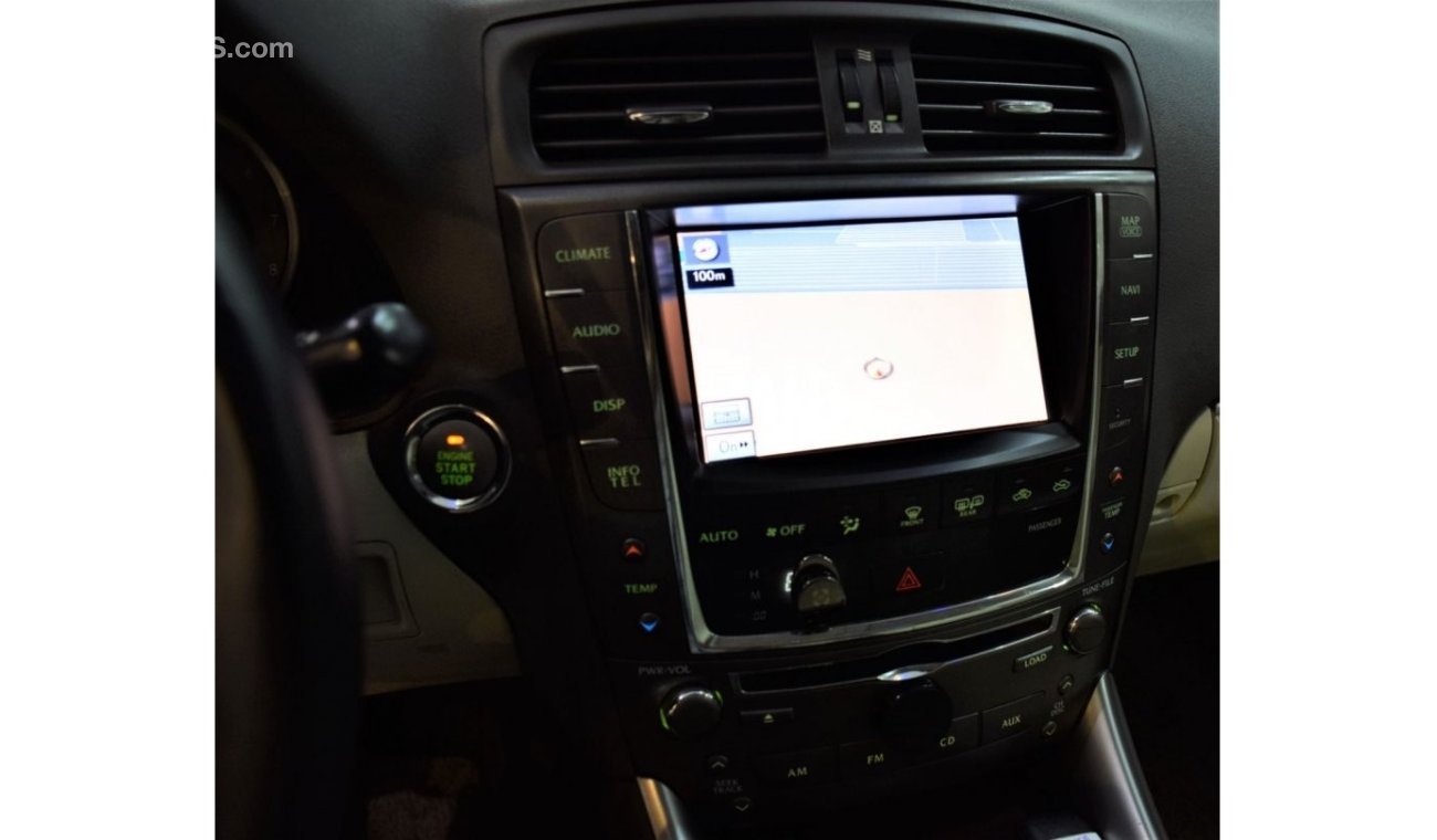 Lexus IS300 EXCELLENT DEAL for our Lexus IS 300 ( 2012 Model! ) in White Color! GCC Specs