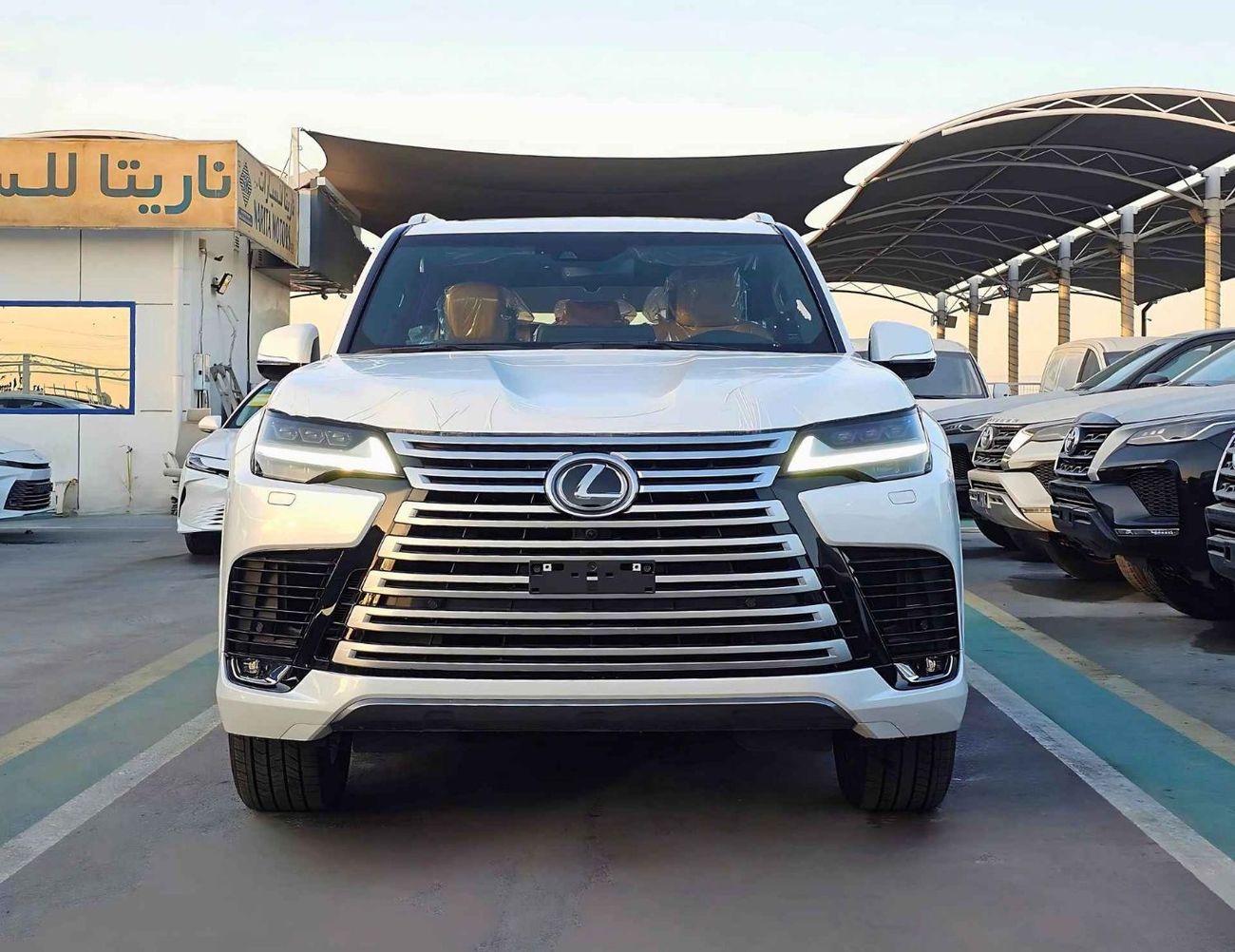 Lexus LX 500 LX500D TURBO SPORTS /3.3L V6 DIESEL /POWER SEATS & 360*CAM / SUNROOF / FULL OPTION (CODE # 69060)