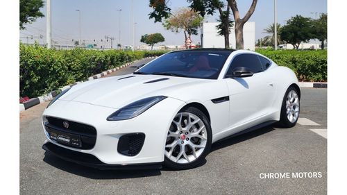 جاكوار F Type 2019 JAGUAR F-TYPE R-DYNAMIC 300 GCC SPEC 2DR COUPE, 2L 4CYL PETROL, AUTOMATIC, REAR WHEEL DRIVE
