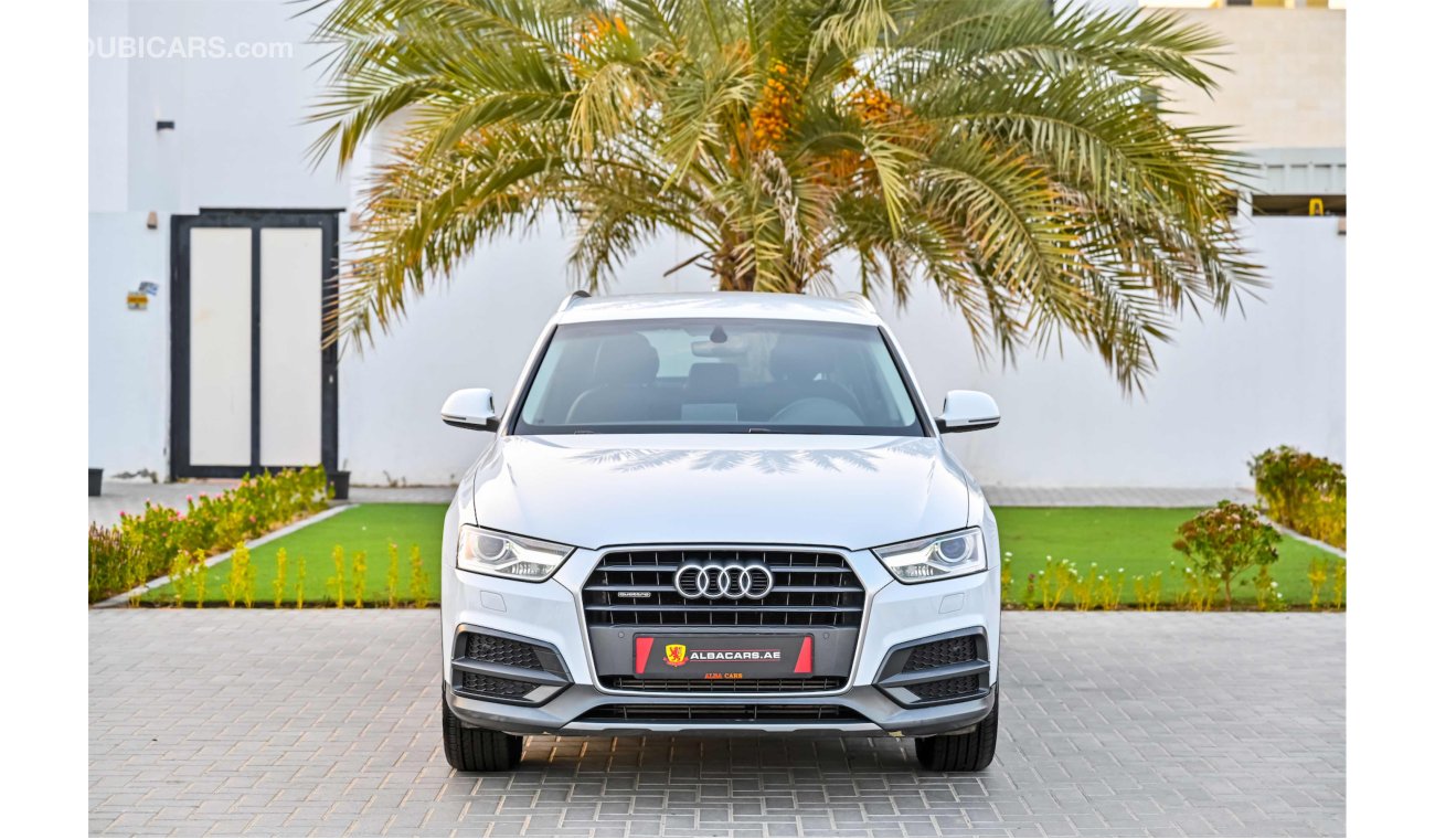 Audi Q3 | 1,645 P.M | 0% Downpayment | Perfect Condition | New Shape