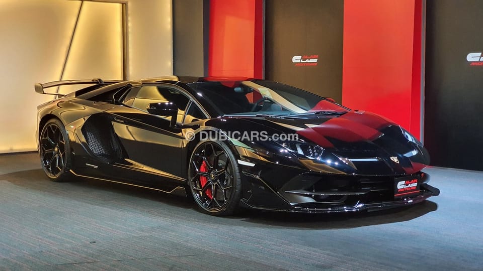 Aventador SVJ Roadster (1 of 800) Under Warranty for sale
