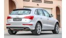 أودي Q5 Audi Q5 3.2L S-Line GCC 2011 under Warranty with Zero Down-Payment.