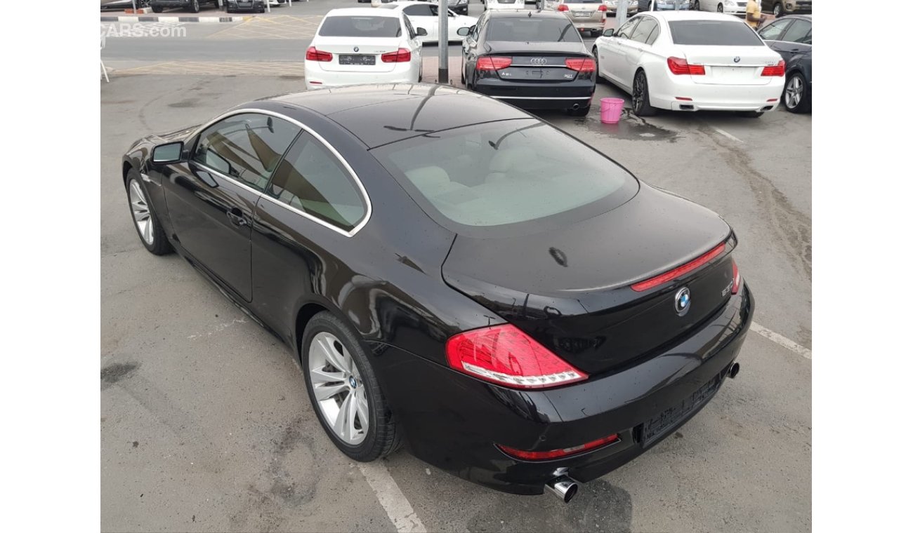 BMW 630i Bmw 630 model 2009 car prefect condition GCC car full service full option