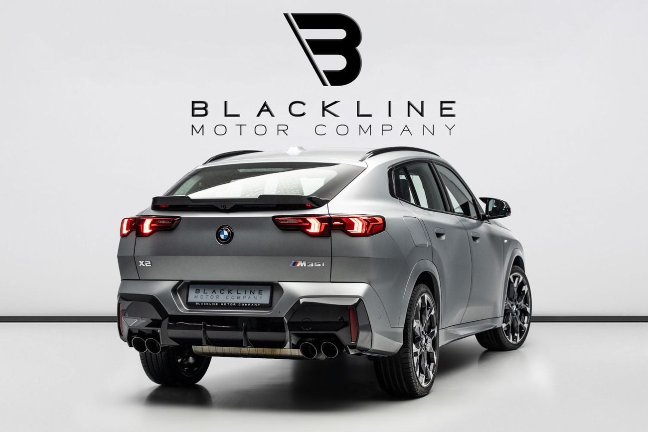 BMW X2 M35I XDRIVE BUY NOW, PAY 2027 | THE BLACKLINE STANDARD | 2029 BMW Warranty + Service Contract, GCC
