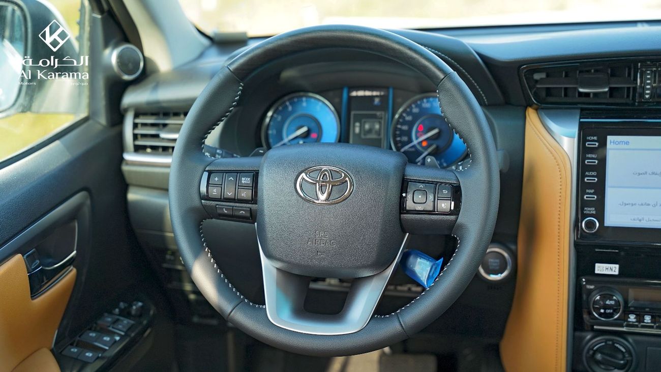 تويوتا فورتونر 4.0L SR5 V6 | Full option | Power & Ventilated Leather Seats | 360 Camera | Paddle Shifters