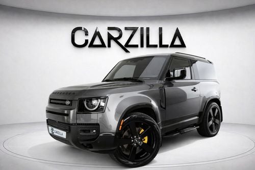Land Rover Defender AED 3,672 P.M | 0% Down Payment | P300 S | Clean Carfax – Low Mileage